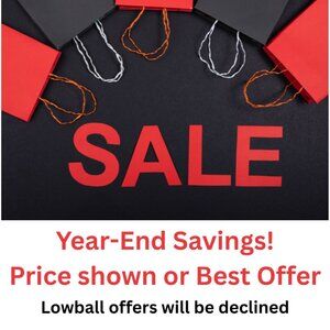 YEAR-END SALE!! ACCESSORIES & FOOTWEAR!